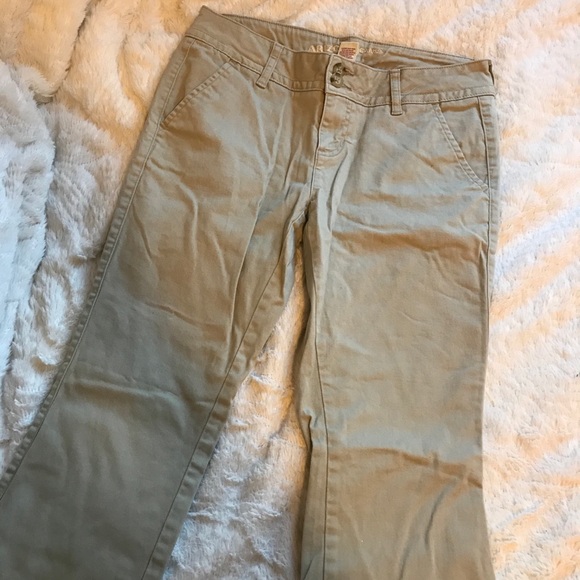 Arizona Jeans Juniors Khaki Pants 